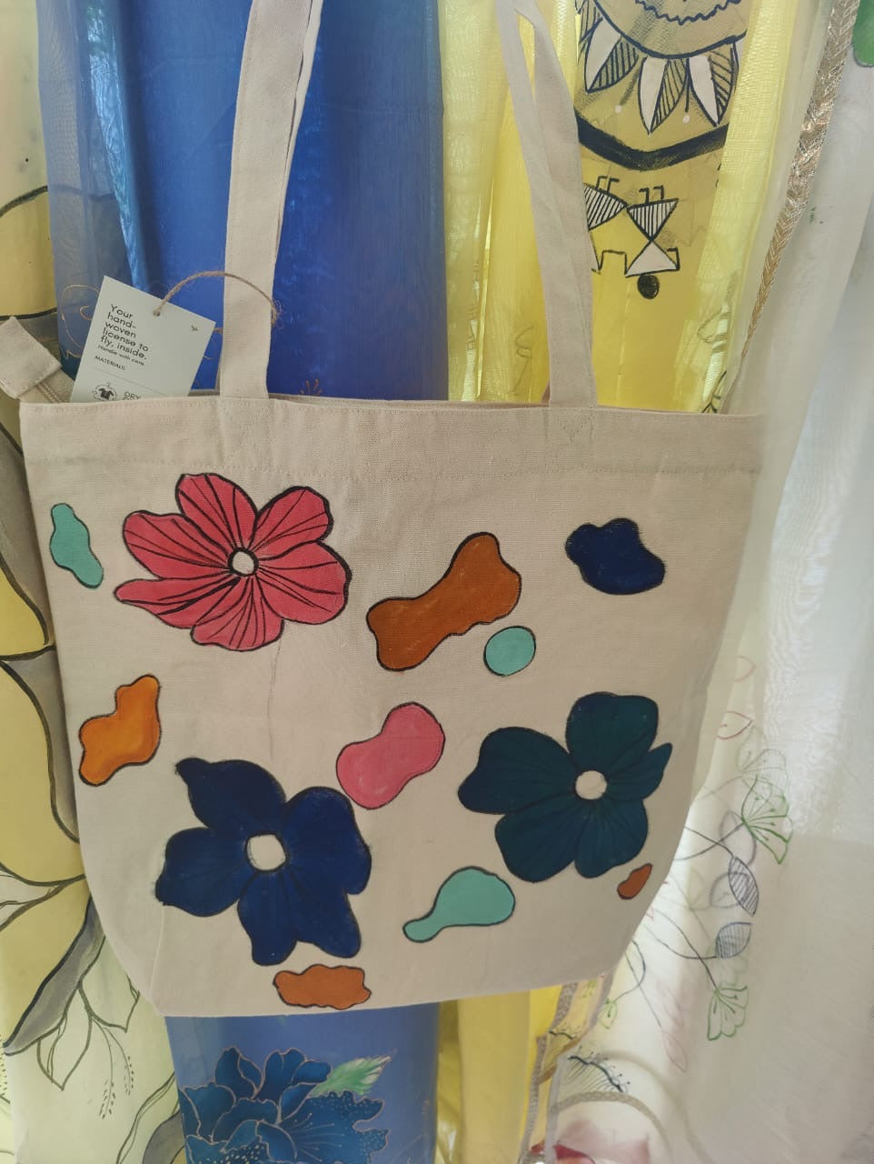 Handpainted Tote Bags