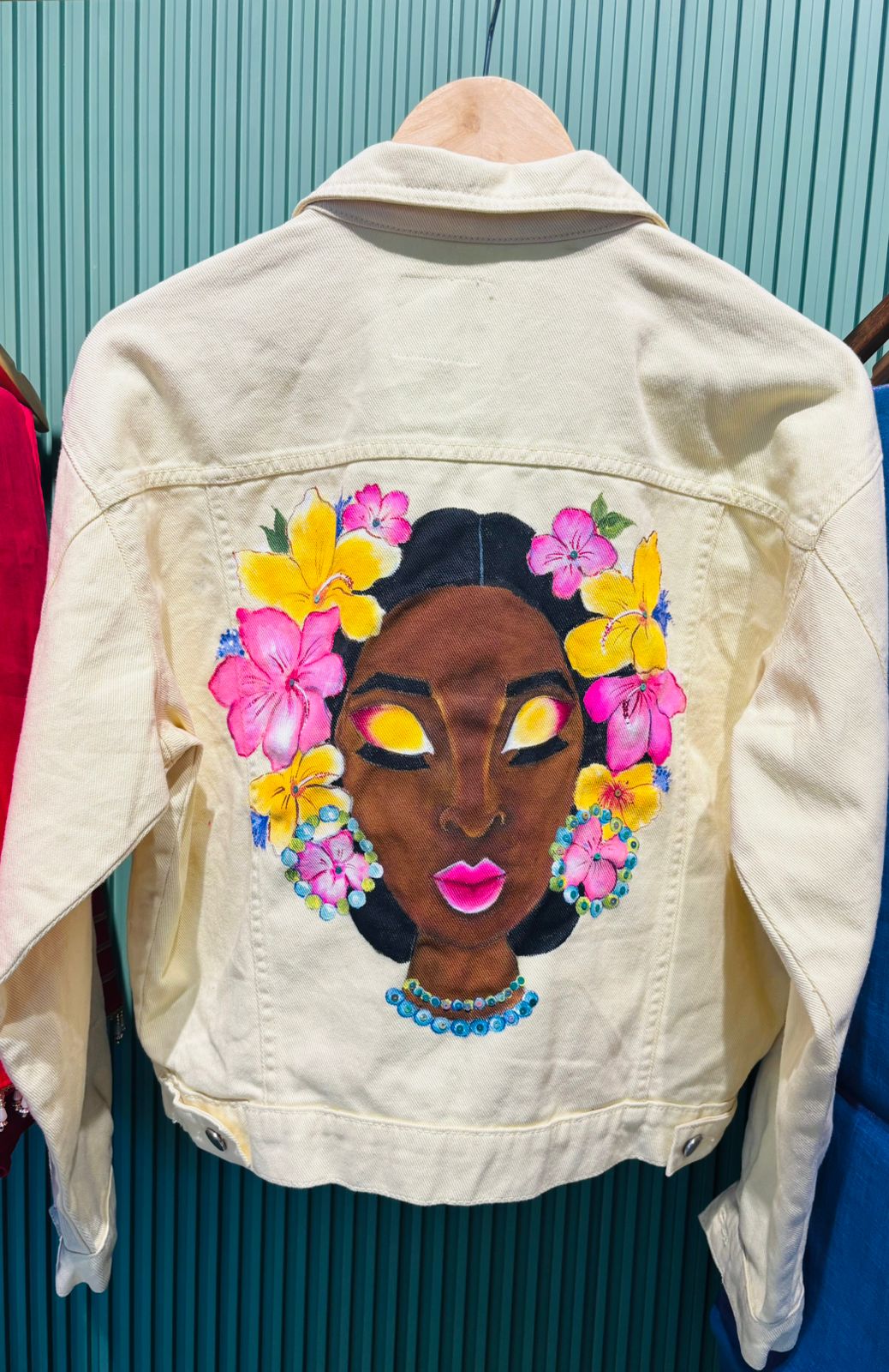 Handpainted Denim Jacket